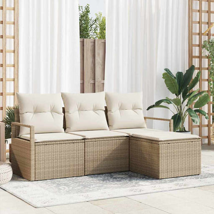 Soffset 4 pcs Beige konstrotting
