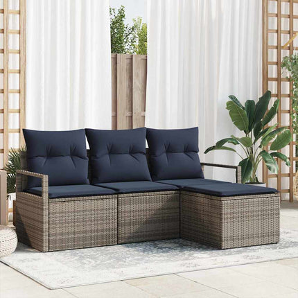 Soffset 4 pcs Grå konstrotting