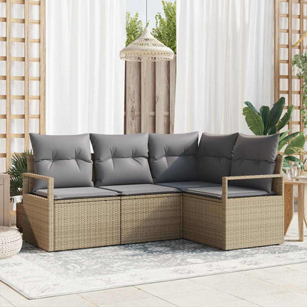 Soffset 4 pcs Beige konstrotting