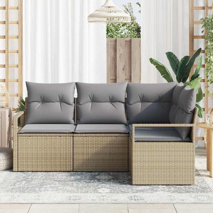 Soffset 4 pcs Beige konstrotting