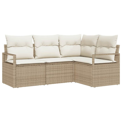 Soffset 4 pcs Beige konstrotting