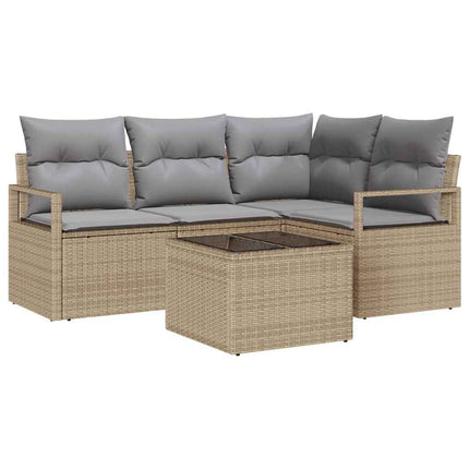 Soffset 5 pcs Beige konstrotting