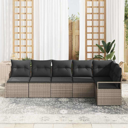 Soffset 6 pcs Grå konstrotting