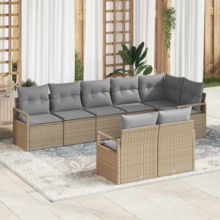 Soffset 8 pcs Beige konstrotting