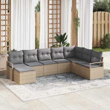 Soffset 8 st Beige konstrotting