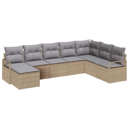 Soffset 8 st Beige konstrotting