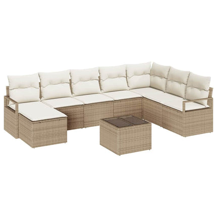 Soffset 9 st Beige konstrotting