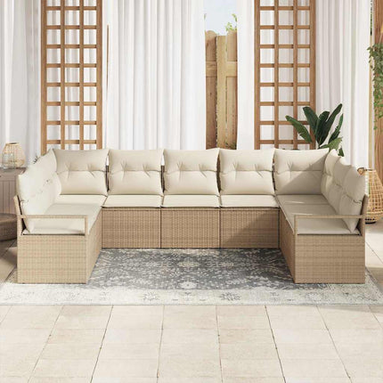 Soffset 9 st Beige konstrotting
