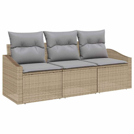 Soffset 3 st Beige konstrotting