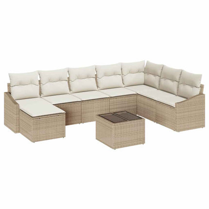 Soffset 9 st Beige konstrotting