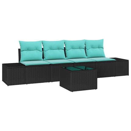 Soffset 5 st Svart konstrotting