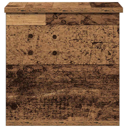 Förvaringslåda Gammalt trä 30 x 35 x 35 cm Konstruerat trä