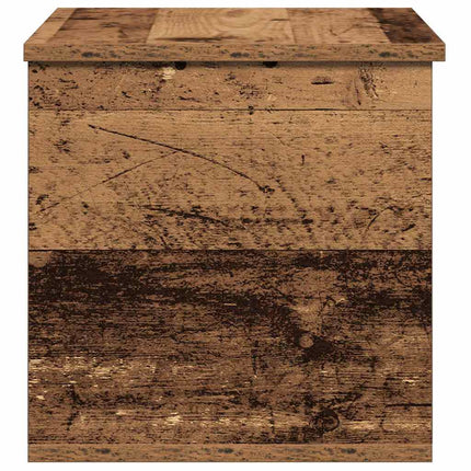 Förvaringslåda Gammalt trä 60 x 35 x 35 cm Konstruerat trä