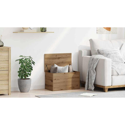 Förvaringslåda Artisan Ek 60 x 35 x 35 cm Konstruerat trä