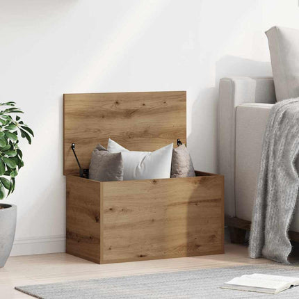Förvaringslåda Artisan Ek 60 x 35 x 35 cm Konstruerat trä