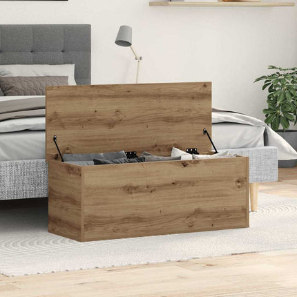 Förvaringslåda Artisan Ek 90 x 35 x 35 cm Konstruerat trä