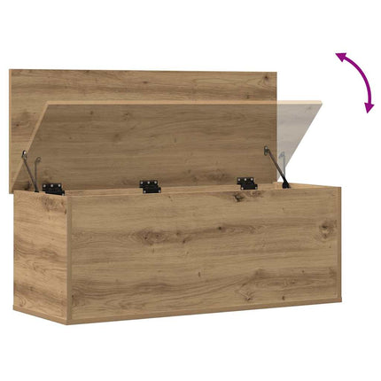 Förvaringslåda Artisan Ek 90 x 35 x 35 cm Konstruerat trä