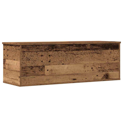 Förvaringslåda Gammalt trä 102 x 35 x 35 cm Konstruerat trä