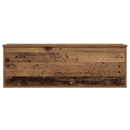 Förvaringslåda Gammalt trä 102 x 35 x 35 cm Konstruerat trä