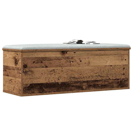 Förvaringslåda Gammalt trä 102 x 35 x 35 cm Konstruerat trä