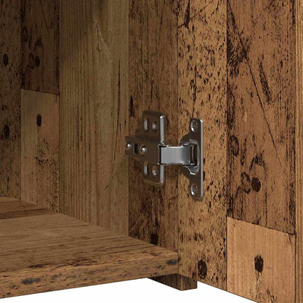 Sideboard med låda Gammalt trä 30 x 42,5 x 93 cm
