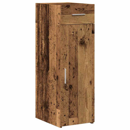 Sideboard med låda Gammalt trä 30 x 42,5 x 93 cm