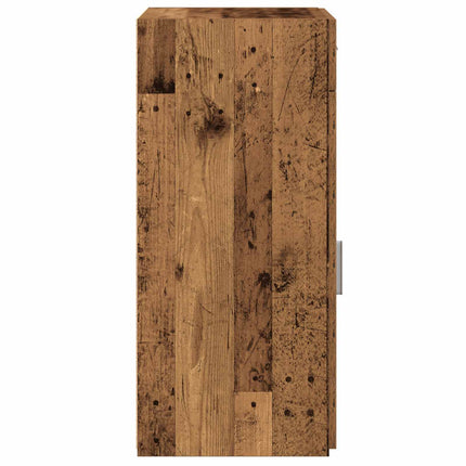 Sideboard med låda Gammalt trä 50 x 42,5 x 93 cm