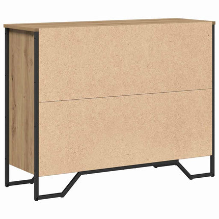 Sideboard med låda Artisan Ek 97 x 32,5 x 74,5 cm