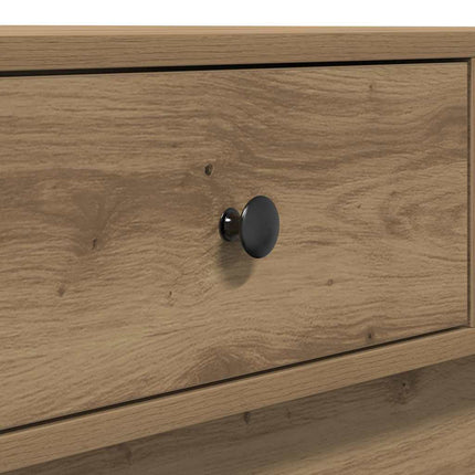 Kaffeebord Artisan Ek 90 x 90 x 28 cm Konstruerat trä