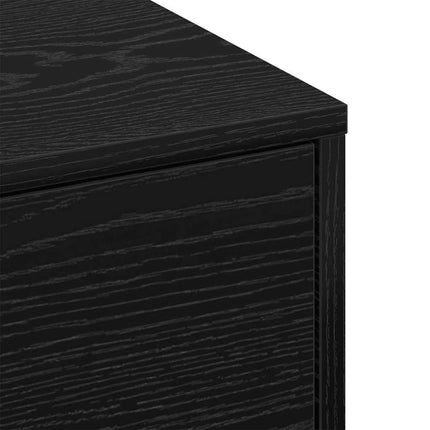 Kaffeebord Svart Ek 90 x 90 x 28 cm Konstruerat trä