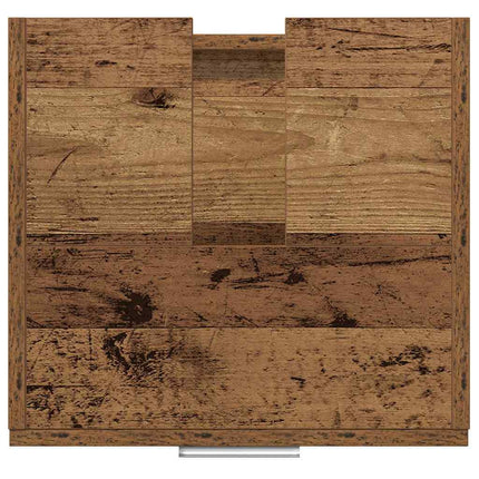 Badrumsskåp Gammalt trä 40 x 37 x 59 cm Konstruerat trä