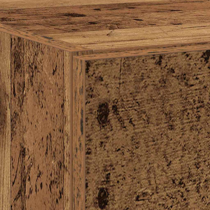 Badrumsskåp Gammalt trä 59 x 37 x 59 cm Konstruerat trä
