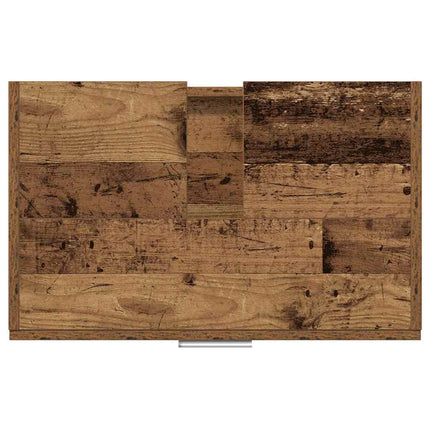 Badrumsskåp Gammalt trä 59 x 37 x 59 cm Konstruerat trä