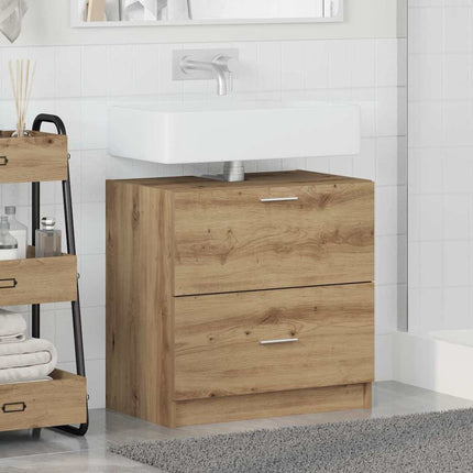 Badrumsskåp Artisan Ek 59 x 37 x 59 cm Konstruerat trä