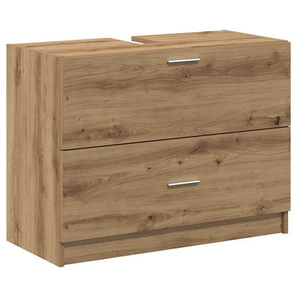 Badrumsskåp Artisan Ek 78 x 37 x 59 cm Konstruerat trä