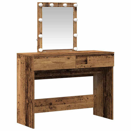 Smyckebord Gammalt trä 100 x 40 x 130 cm Konstruerat trä
