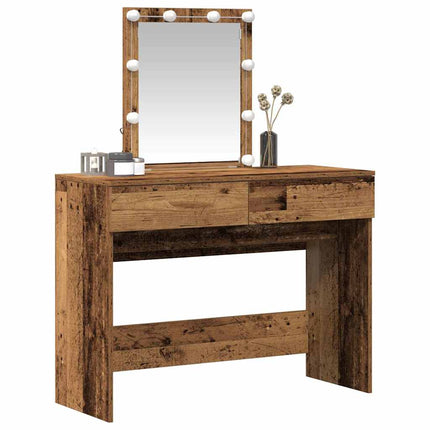 Smyckebord Gammalt trä 100 x 40 x 130 cm Konstruerat trä