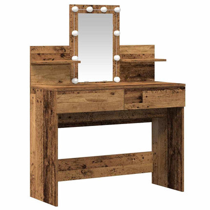 Smyckebord Gammalt trä 100 x 40 x 130 cm Konstruerat trä