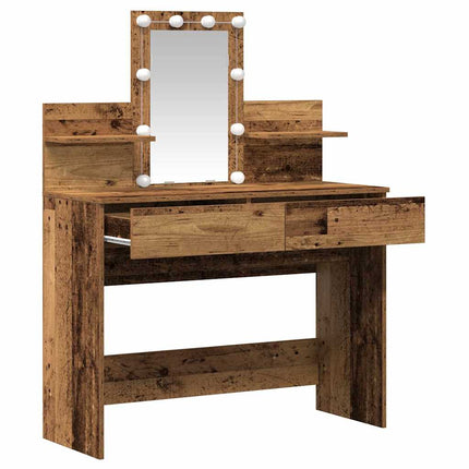 Smyckebord Gammalt trä 100 x 40 x 130 cm Konstruerat trä