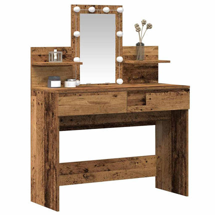 Smyckebord Gammalt trä 100 x 40 x 130 cm Konstruerat trä