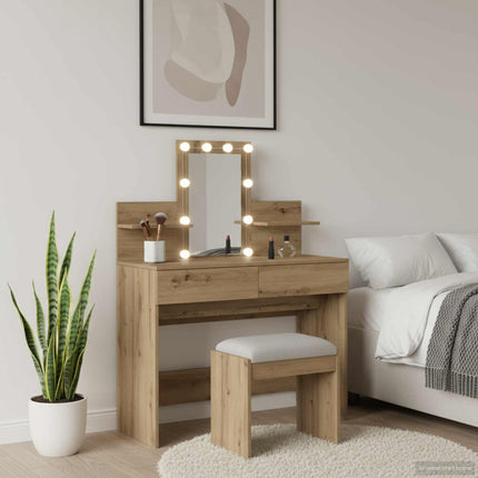 Smyckebord Artisan Ek 100 x 40 x 130 cm Konstruerat trä