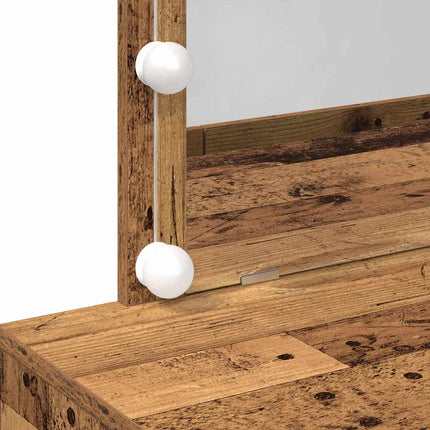 Smyckebord Gammalt trä 100 x 40 x 120 cm Konstruerat trä