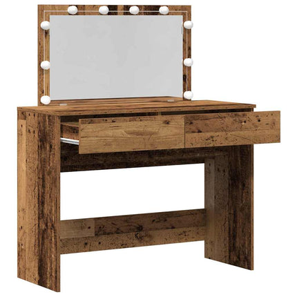 Smyckebord Gammalt trä 100 x 40 x 120 cm Konstruerat trä