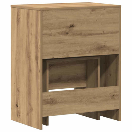 Sminkbord med låda artisan ek 60 x 40 x 75 cm Konstruerat trä