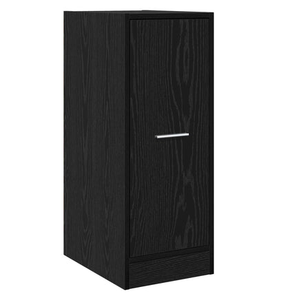 Apoteksskåp Svart ek 30 x 41 x 77,5 cm Konstruerat trä