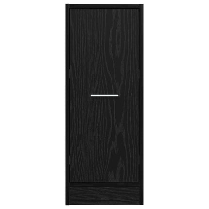 Apoteksskåp Svart ek 30 x 41 x 77,5 cm Konstruerat trä