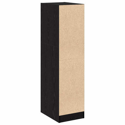 Apoteksskåp Svart ek 30 x 41 x 118 cm Konstruerat trä