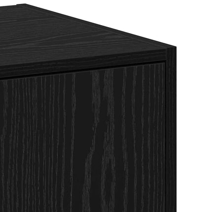 Apoteksskåp Svart ek 40 x 41 x 77.5 cm Konstruerat trä