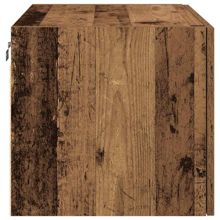 Väggskåp Gammalt trä 70 x 42.5 x 40 cm Konstruerat trä