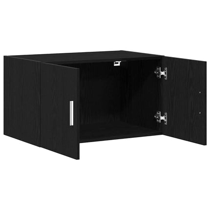 Väggskåp Svart ek 70 x 42.5 x 40 cm Konstruerat trä